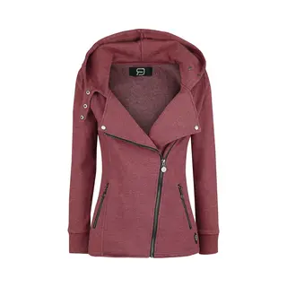 Red By Emp Let It Rock Hoodie Jacket Mottled Red