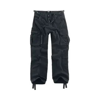 Black Premium By Emp Army Vintage Trousers Cargohose Schwarz In 4XL