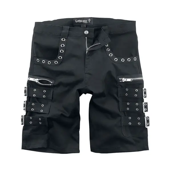 Gothicana By Emp Army Of The Night Shorts Black thumbnail
