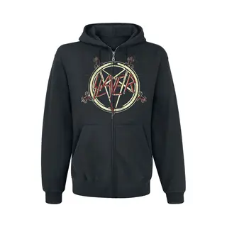 Slayer Haunting Hoodie Jacket Black
