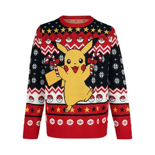 Pokémon Pikachu Weihnachtspullover Multicolor In L