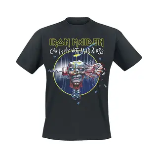 Iron Maiden Can I Play With Madness T-Shirt Black