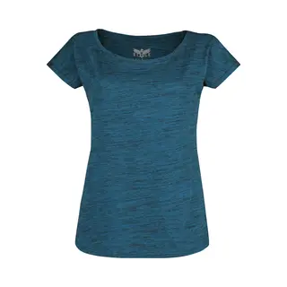 Black Premium By Emp Mottled-Look Blue T-Shirt T-Shirt Blue