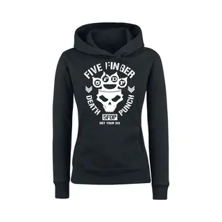 Five Finger Death Punch Skull Knuckles Hoodie Black