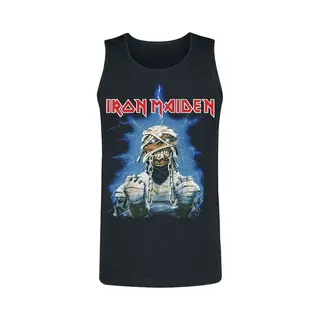 Iron Maiden Powerslave World Slavery Tour 1984-1985 Tanktop Black