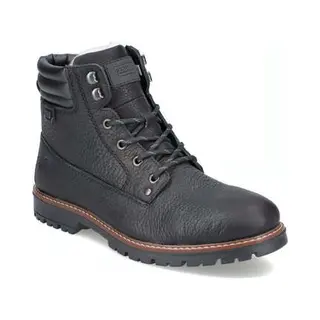 Rieker Herren Schnürstiefeletten F3600, Männer Stiefeletten, Wasserabweisend, RiekerTEX, Stiefel, Bootee, Booties, schwarz (00), 41 Eu / 7.5 Uk