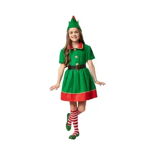 Tectake Dressforfun - Ijverig Elfje 152 (11-12y) - Verkleedkleding Kostuum Halloween Verkleden Feestkleding Carnavalskleding Carnaval Feestkledij Partykleding