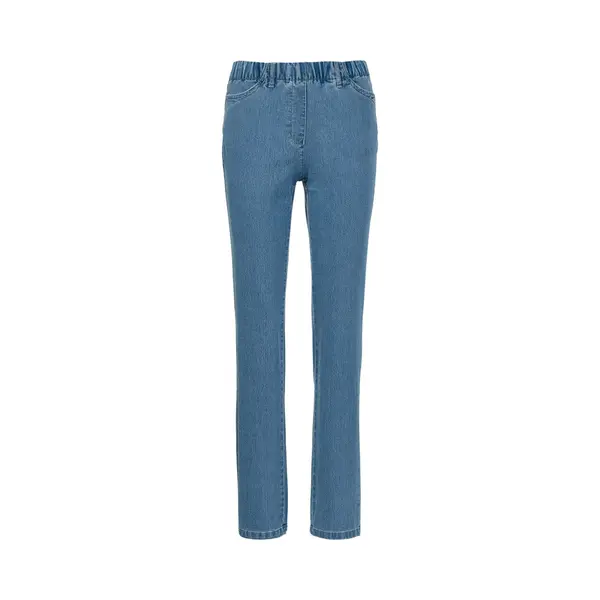 Goldner Jeans 'Louisa' Blauw Denim / Grijs / Olijfgroen thumbnail
