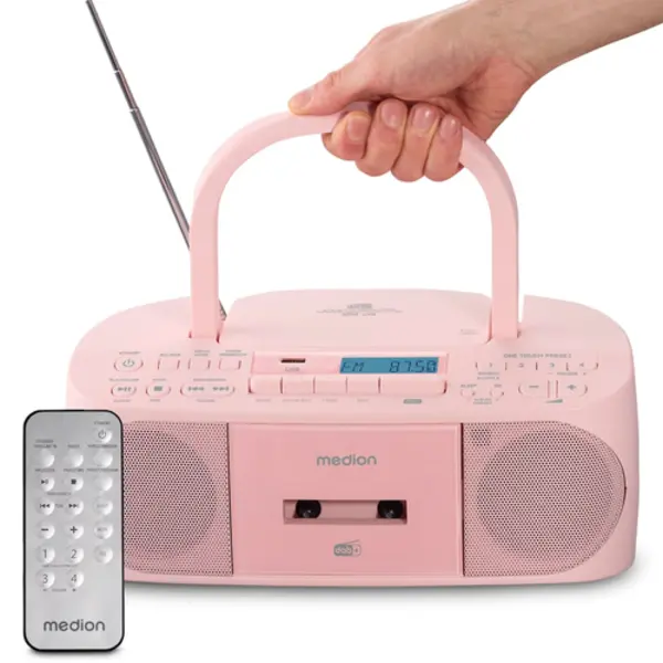 Medion 50079336 Radio Persönlich Digital Rose thumbnail
