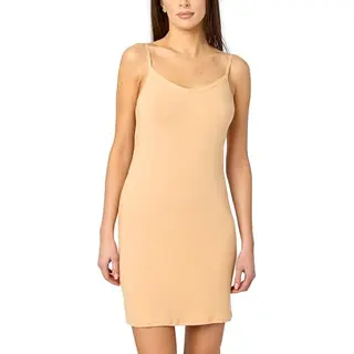 Merry Style Damen Unterkleid Kurz Petticoat Knielänge Einstellbare Träger Bequeme Und Atmungsaktive Unterkleider Zu Tragen Als Nachthemd Oder Kleid