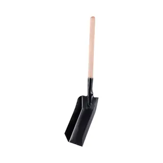 Garronda Kohleschaufel Metallschaufel Kehrschaufel Kohlenschaufel Für Kamin Größe, 52 X 11 Cm Gd-0008 (schwarz)