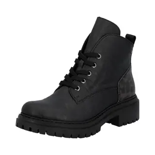 Rieker Damen Klassische Stiefel 72602, Frauen Stiefel, Boots, Winterstiefel, Winterschuhe, uebergangsstiefel, uebergangsschuhe, schwarz (00), 38 Eu /