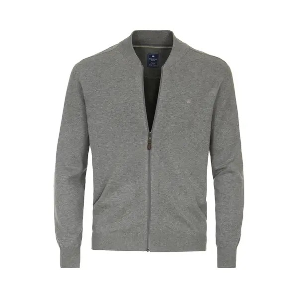 Redmond - Regular Fit - Herren Strickjacke (Art.Nr., 685), Größe, 4XL, Farbe, Grau(70) thumbnail