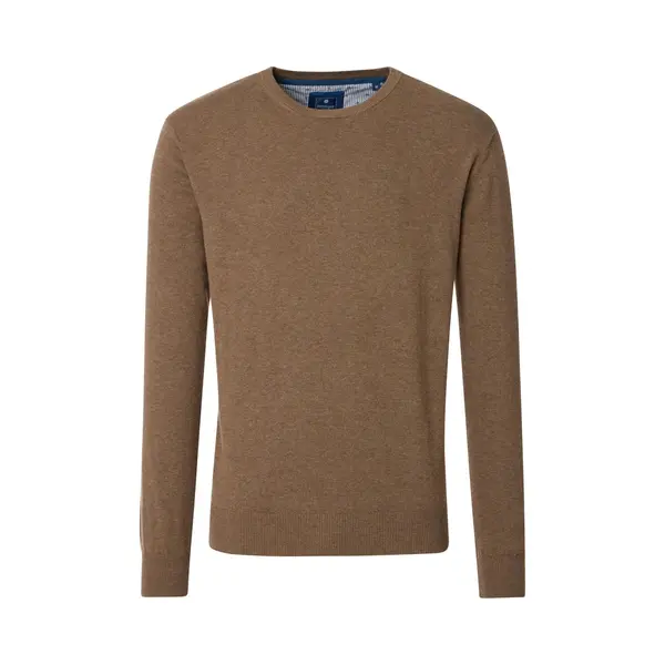 Redmond - Herren Pullover Mit Rundhals-Ausschnitt (500), Größe, 5XL, Farbe, Braun (302) thumbnail