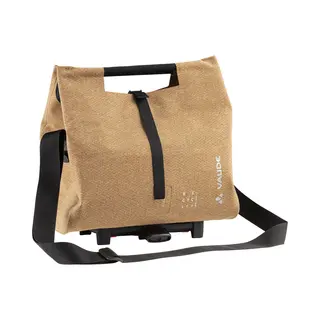 Vaude ReCycle Shopper Hinterradtasche 10 L Stoff, Polyamid, Polyester, Polyurethan Braun