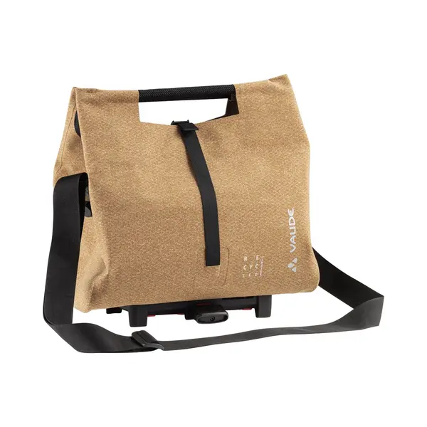 Vaude ReCycle Shopper Hinterradtasche 10 L Stoff, Polyamid, Polyester, Polyurethan Braun thumbnail