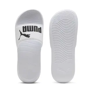 Puma Unisex Adults Popcat 20 Slide Sandals, Puma White-Puma Black, 3 Uk