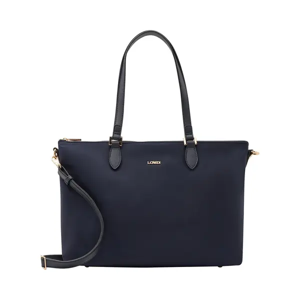 L.Credi-Damen-Shopper Alena Henkeltasche Marine thumbnail