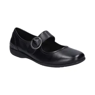 Josef Seibel Fenja 18 Women's Strappy Ballet Flats, Width G (Normal), Black 105, 6 Uk
