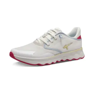 Tamaris Sneakers Laag Lichtblauw / Lichtgeel / Rood / Wit