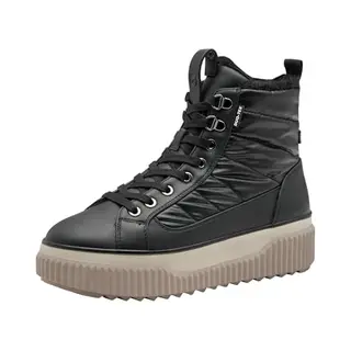 Tamaris Dames Wl Lace Boot 1-26277-45 Sneeuwlaarzen Voor Dames, Zwart., 38 Eu