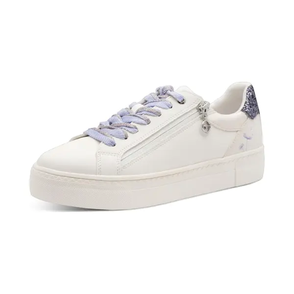 Tamaris Sneakers Laag Lichtlila / Donkerlila / Zilver / Wit thumbnail