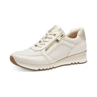 Marco Tozzi Bonallo Cork Cream Womens Trainers 23782-41-405 In A Plain Man-made In Size 37