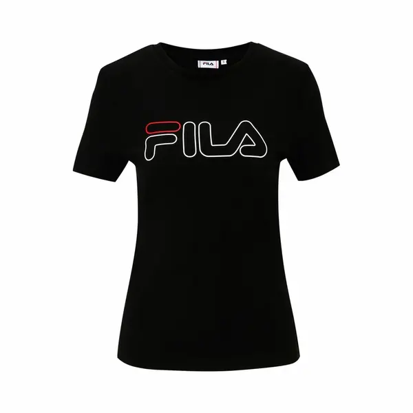 Dames-T-Shirt Met Korte Mouwen Fila FAW0335 80010 Zwart - Xs thumbnail