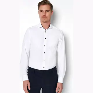 Pure Functional Overhemd Wit, Effen