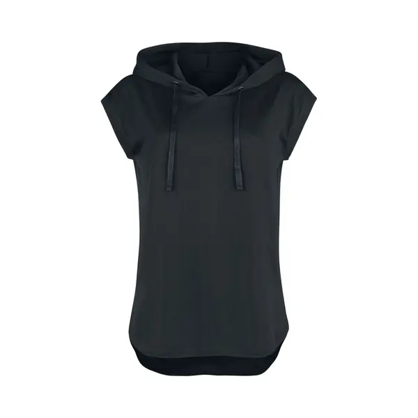 Red By Emp Sleeveless Hoodie T-Shirt Black thumbnail