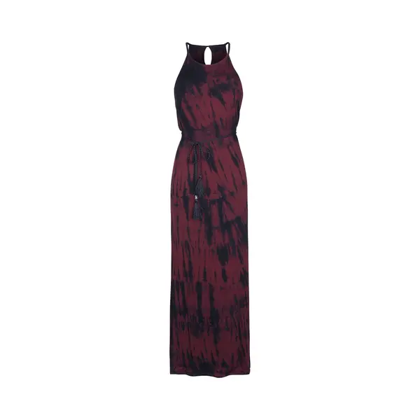 Red By Emp Batik Maxi Dress Maxi Dress Red Black thumbnail