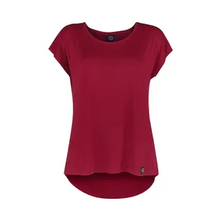 Red By Emp Loose My Mind Viscose T-Shirt Bordeaux In Xxl