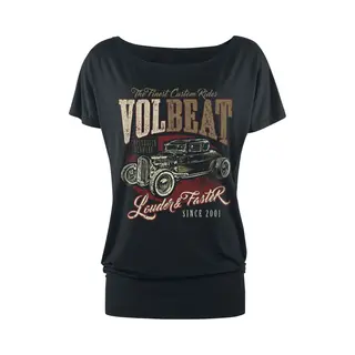 Volbeat Louder And Faster T-Shirt Black
