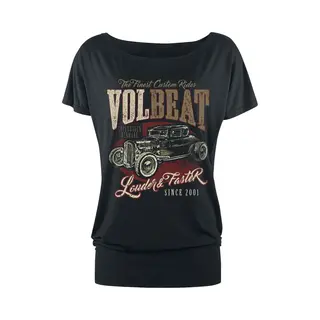 Volbeat Louder And Faster T-Shirt Black