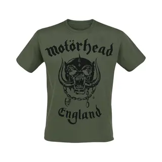Motörhead Hammersmith Short Sharp Pain T-Shirt Khaki