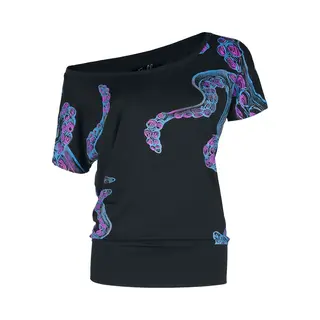 Full Volume By Emp T-Shirt With Kraken T-Shirt Multicolour