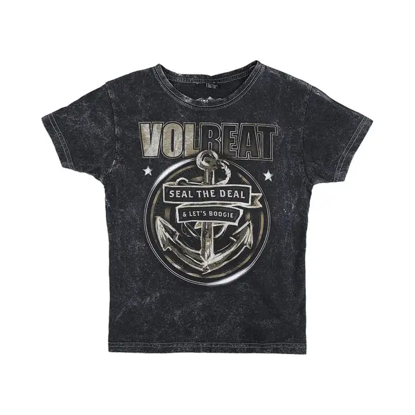 Volbeat Kids - Rewind, Replay, Rebound T-Shirt Charcoal thumbnail