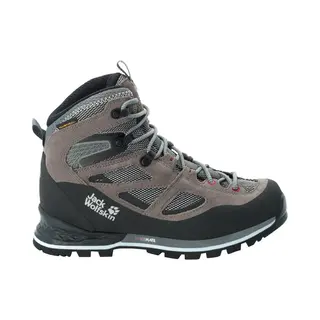 Jack Wolfskin, Damen, Wanderschuhe, Force Crest Texapore Mid W (40), Grau