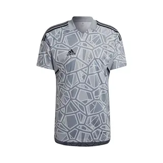 Adidas Teamwear T-shirt Heren Condivo 22 Goalkeeper Jersey Short Sleeve Grijs - Maat Xl