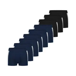 Schiesser Heren Retro Short / Pant 9 Pack 95/5 Stretch - Organic Cotton