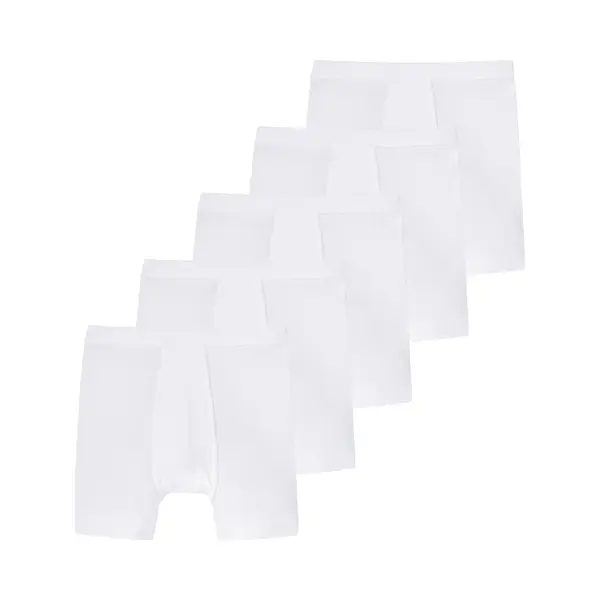 Schiesser Heren Lang Short / Pant 5 Pack Essentials Feinripp thumbnail