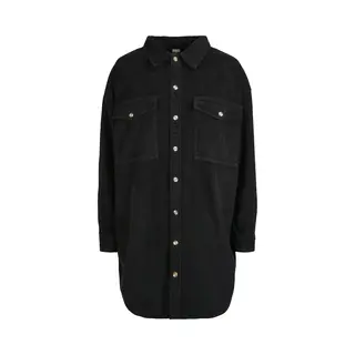 Urban Classics Kurzarmshirt "Urban Classics Damen Ladies Long Corduroy Overshirt" 1