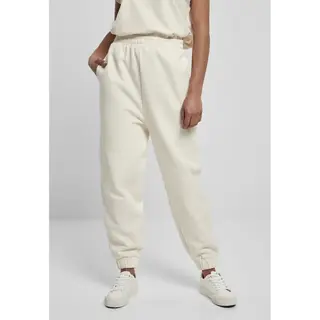 Urban Classics Damen Jogginghose Ladies Organic High Waist Ballon Sweat Pants Whitesand 4XL