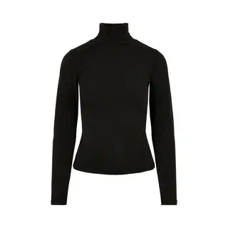 Rollkragenpullover Mit Langen Ärmeln, Frau Urban Classics Modal