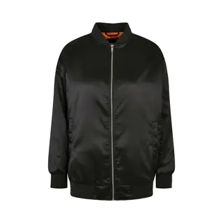 Bombers In Satin Woman Urban Classics Oversized