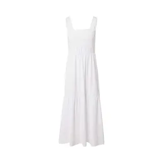 Urban Classics Damen Ladies 7/8 Length Valance Summer Dress Kleid, Weiß, 3XL Eu