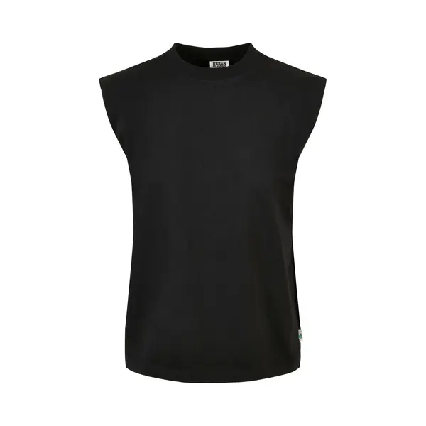 Urban Classics Damen Ladies Organic Heavy Padded Shoulder Tank Top Black, Xxl thumbnail