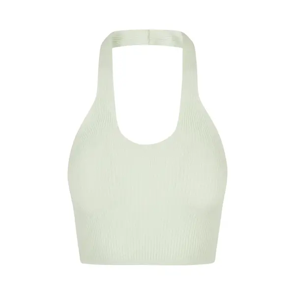 Women's Ribbed Knit Cross-neck Bodysuit Urban Classics Gt thumbnail