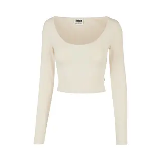 Crop-T-Shirt Langarm, Frau Urban Classics Organic