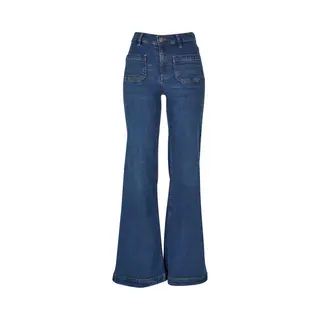 Jeans Flared Woman Urban Classics Vintage